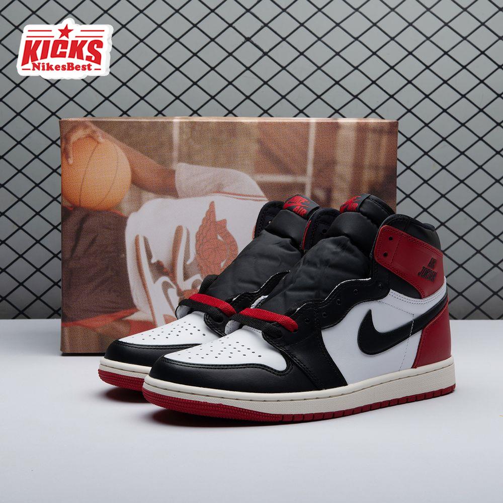 Air Jordan 1 Retro High OG Black Toe Reimagined DZ5485 106 Unisex