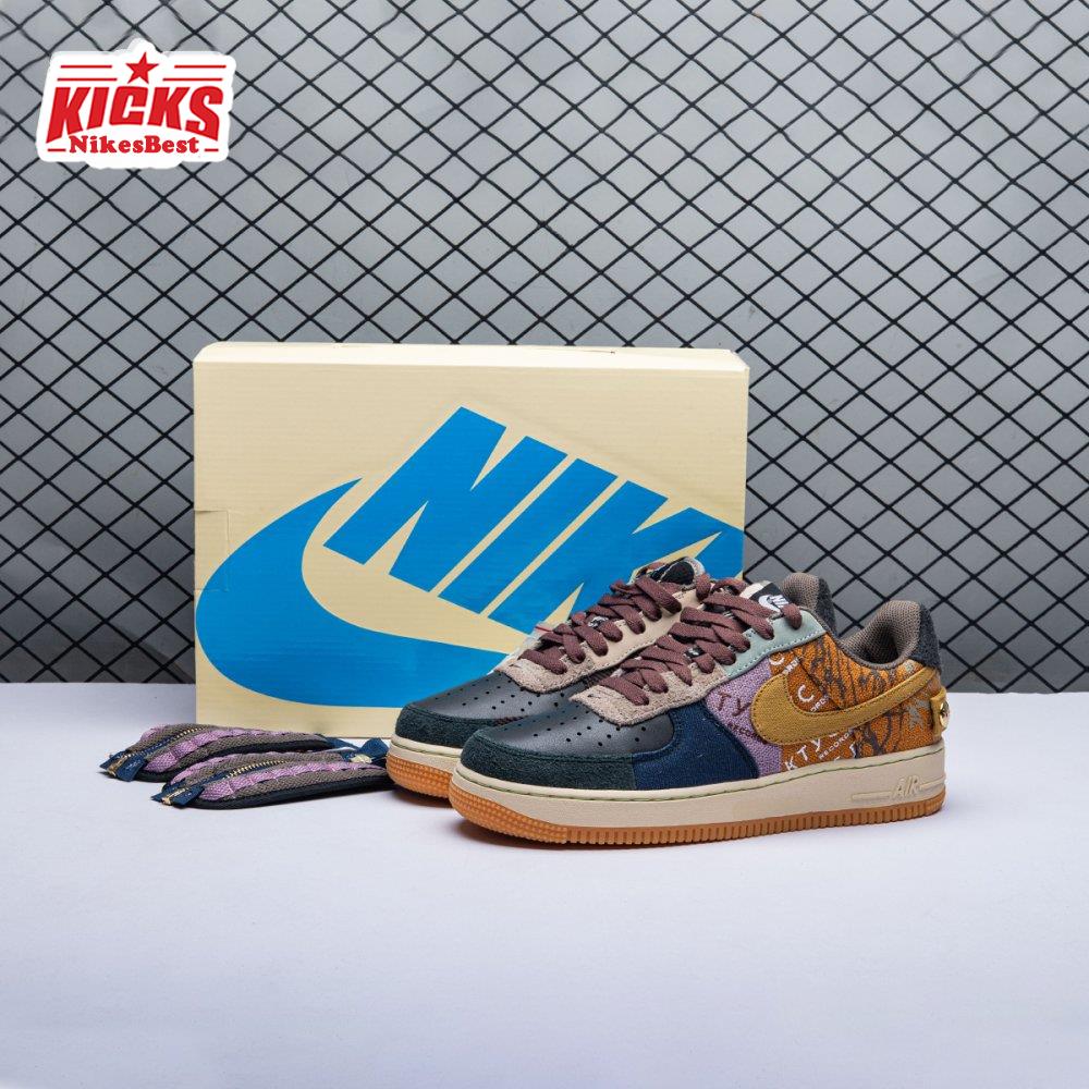 Travis Scott X Air Force 1 Low Cactus Jack Unisex