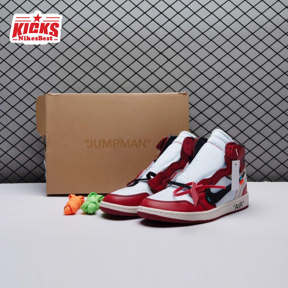 Off-White X Air Jordan 1 Retro High OG Chicago Unisex