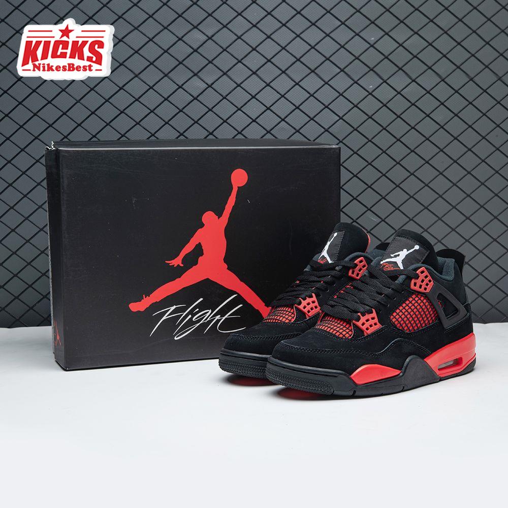 Air Jordan 4 Retro Red Thunder Unisex