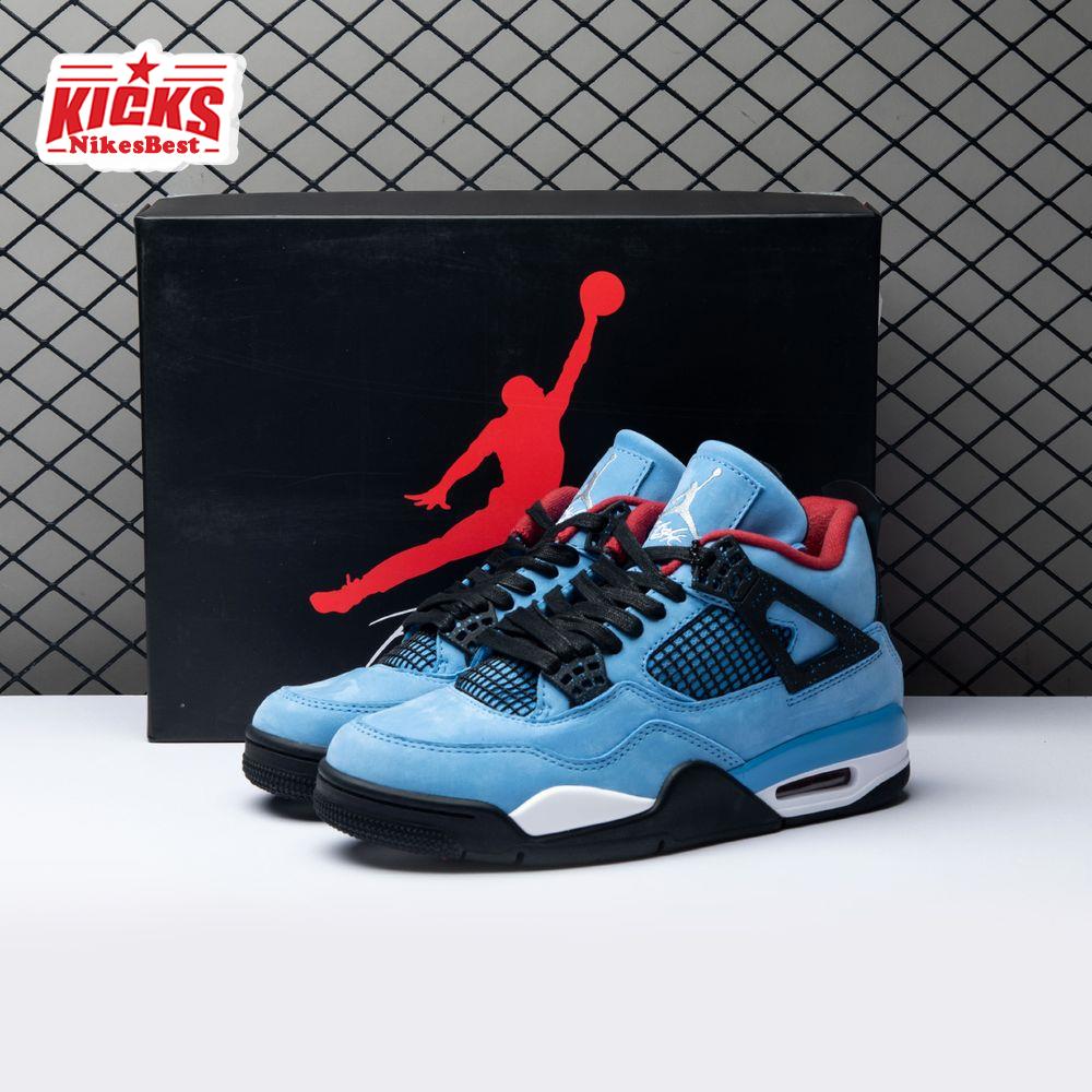 Air Jordan 4 Retro Travis Scott Cactus Jack 308497-406 Men's