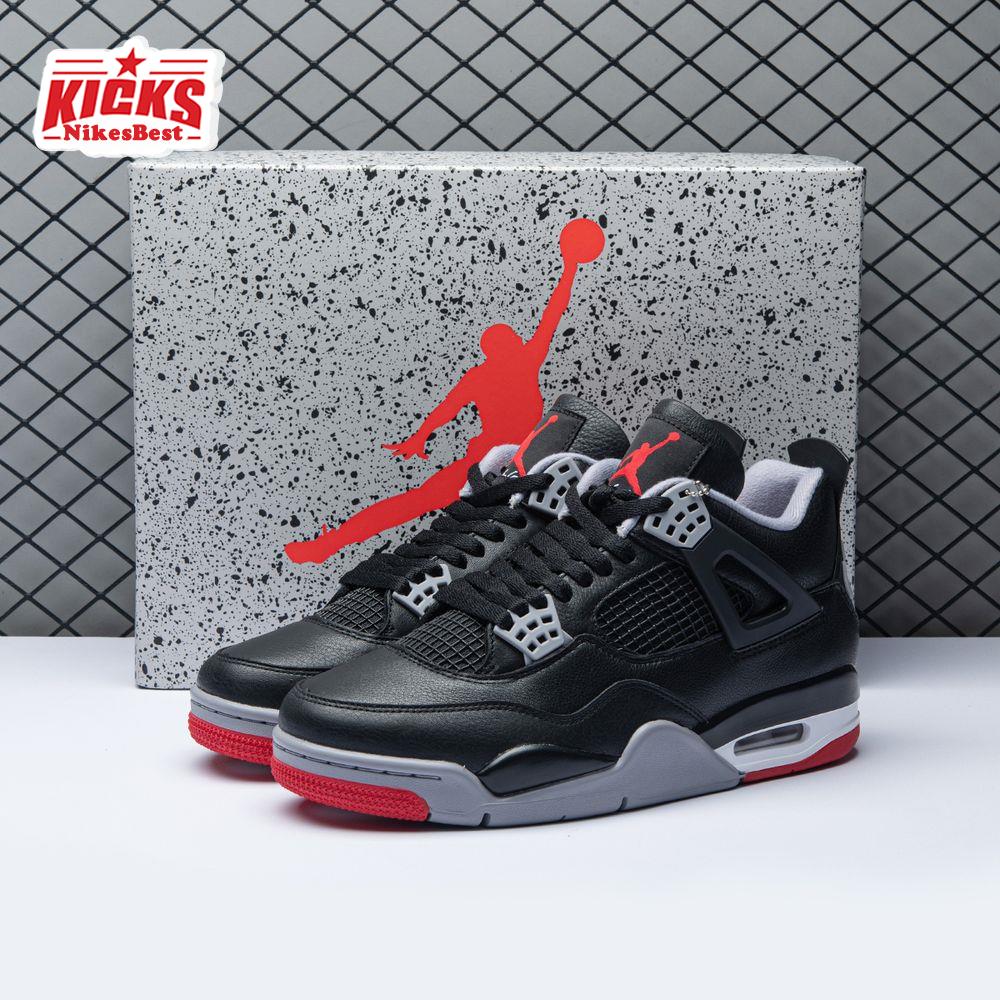 Air Jordan 4 Retro Bred Reimagined FV5029-006 Unisex