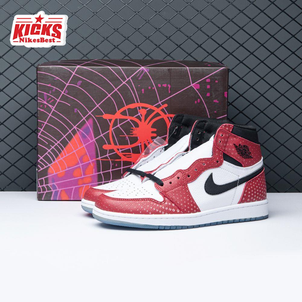 Air Jordan 1 Retro High Spider Man Origin Story (Special Box) Men's