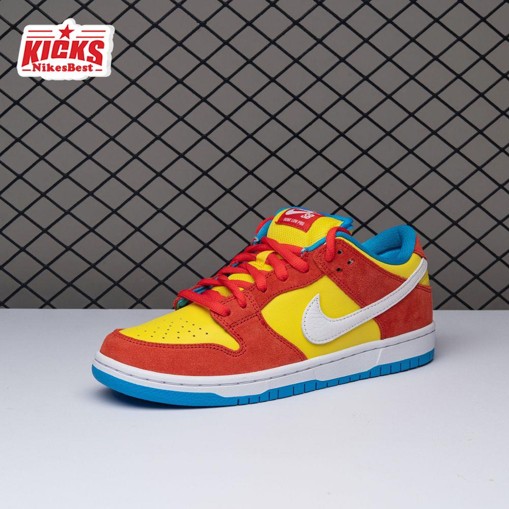 Nike SB Dunk Low Pro Bart Simpson BQ6817-602 Unisex