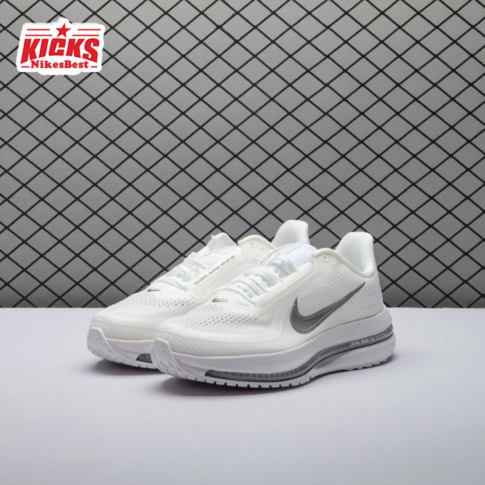 Nike Air Zoom Pegasus Premium White Metallic Silver Unisex