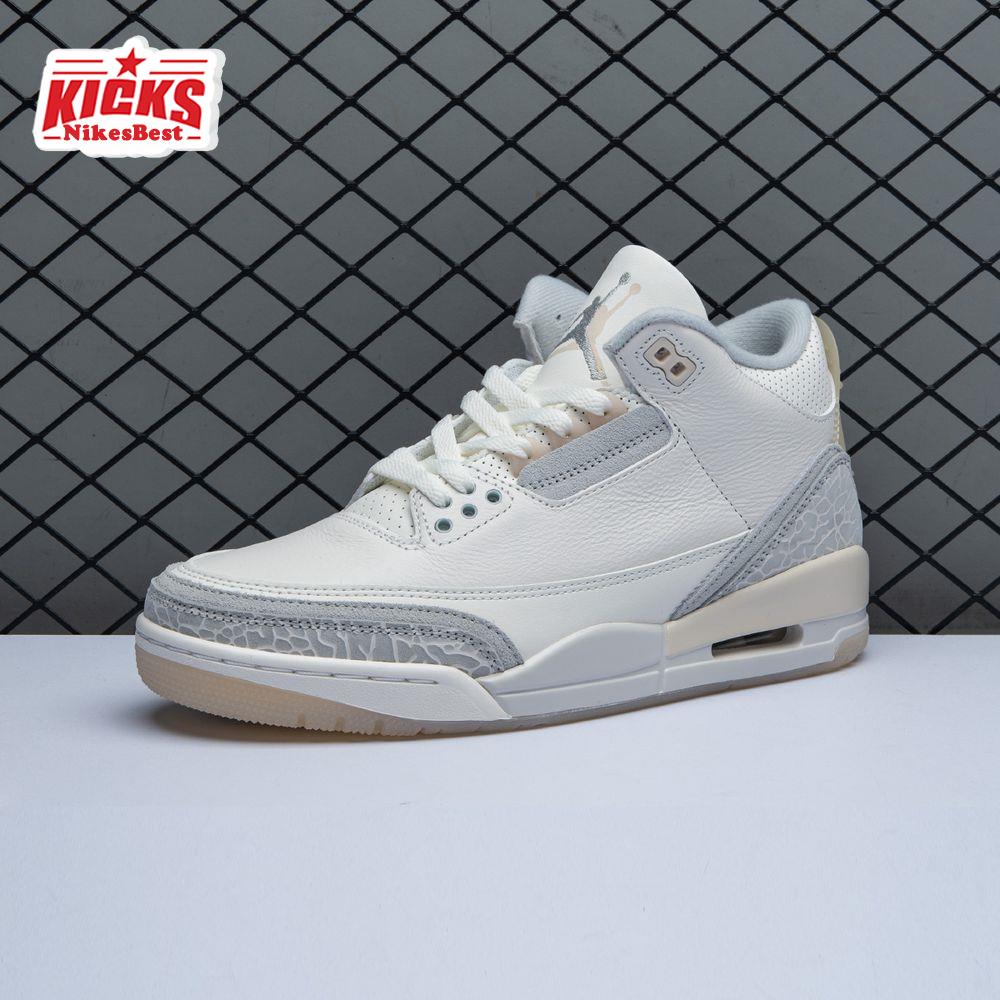 Air Jordan 3 Retro Craft Ivory FJ9479 100 Unisex
