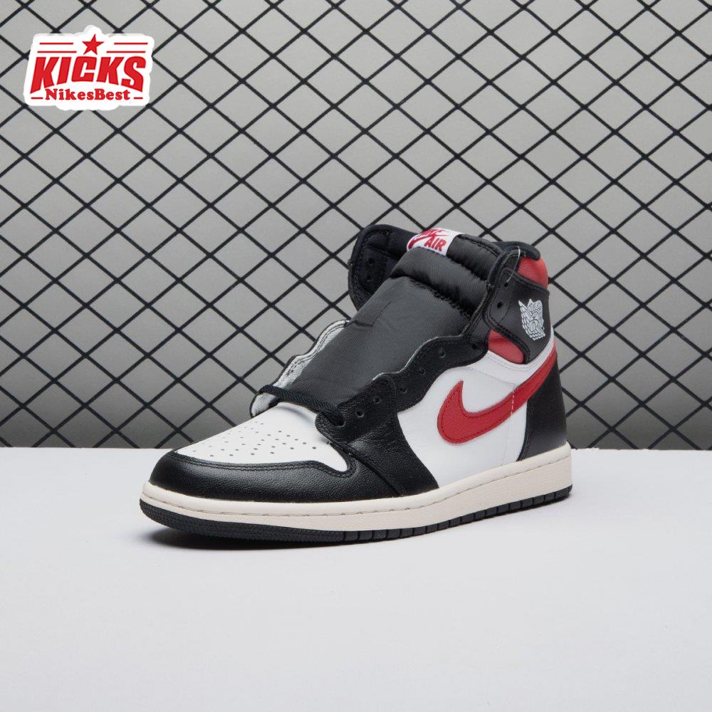 Air Jordan 1 Retro High Black Gym Red Men's