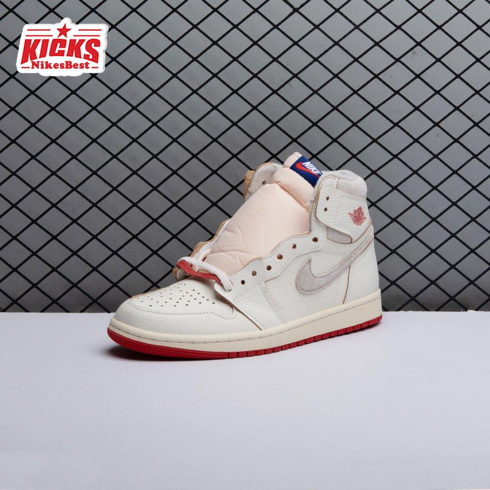 Air Jordan 1 Retro High Rare Air Sail Cinnabar DB4612-100 Unisex
