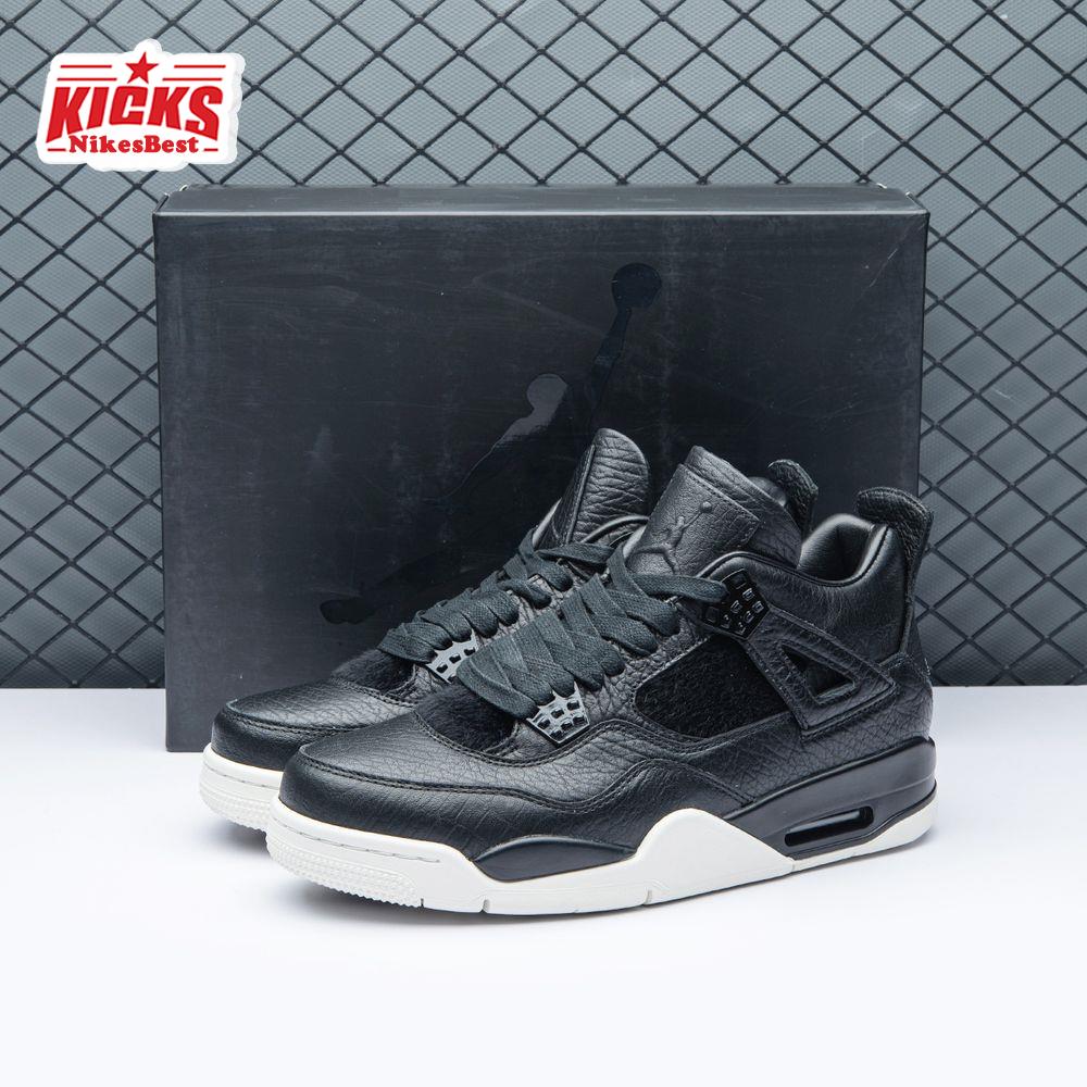 Air Jordan 4 Retro Pony Hair Black Men's