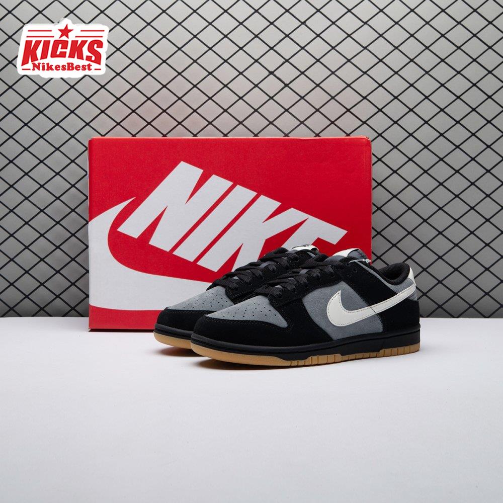 Nike Dunk Low SE Black Grey Gum HQ1931-001 Unisex