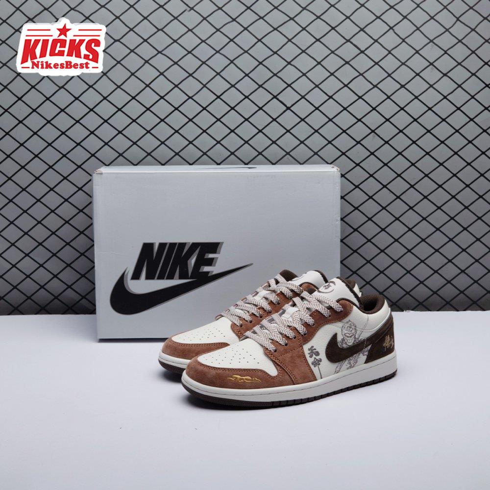 Black Myth Wukong Air Jordan 1 Low DC2024-034 Unisex