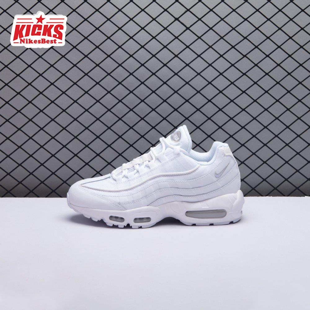 Nike Air Max 95 Essential White Grey Fog CT1268-100 Men's