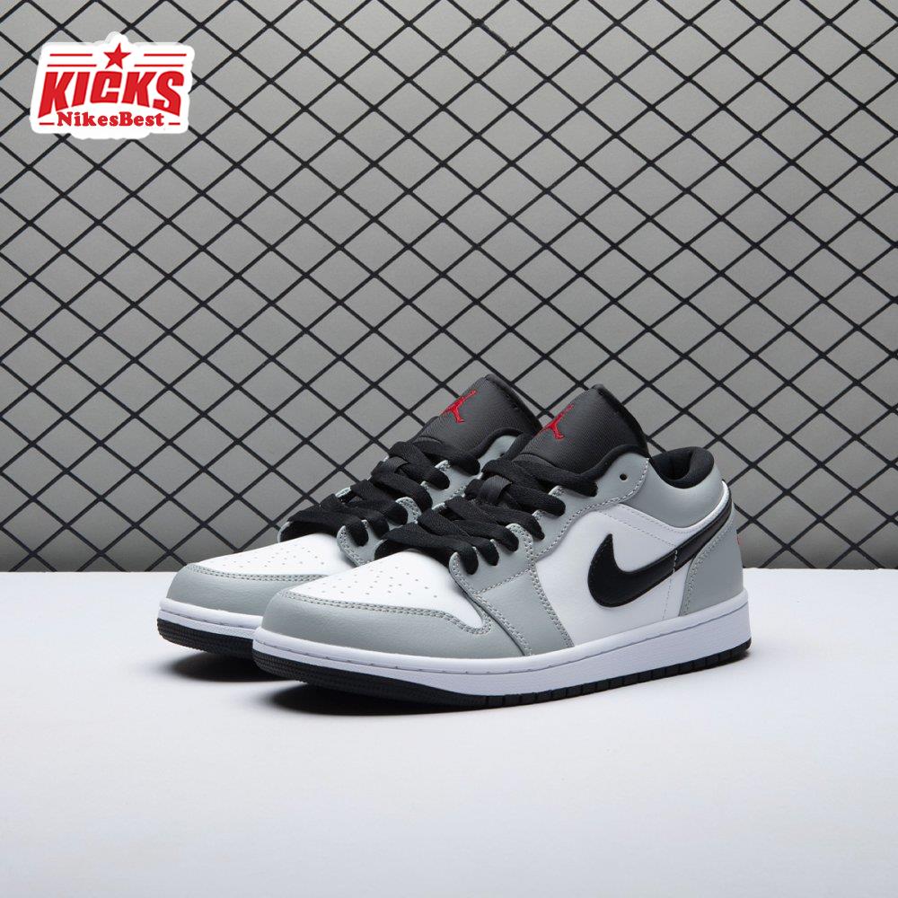 Air Jordan 1 LowLight Smoke Grey 553558-030 Unisex