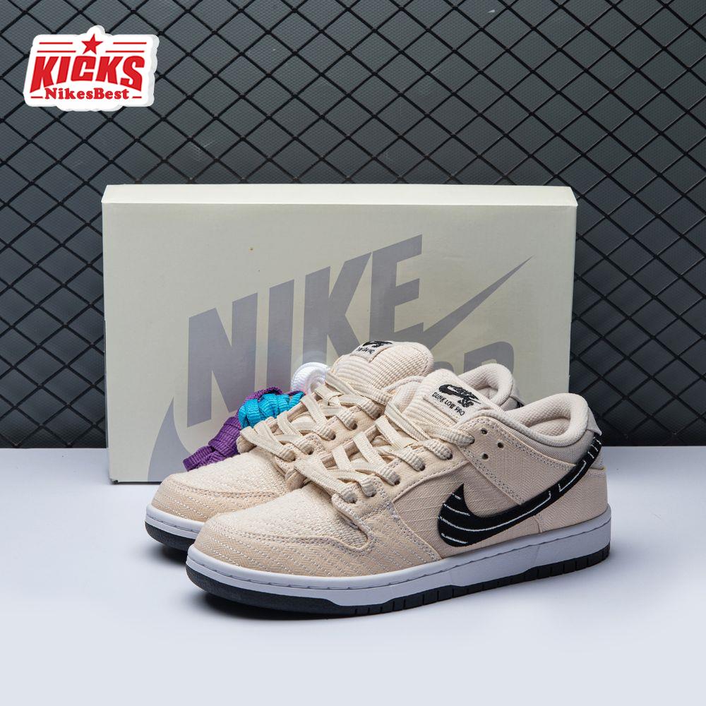 Nike SB Dunk Low Albino & Preto FD2627-200 Unisex