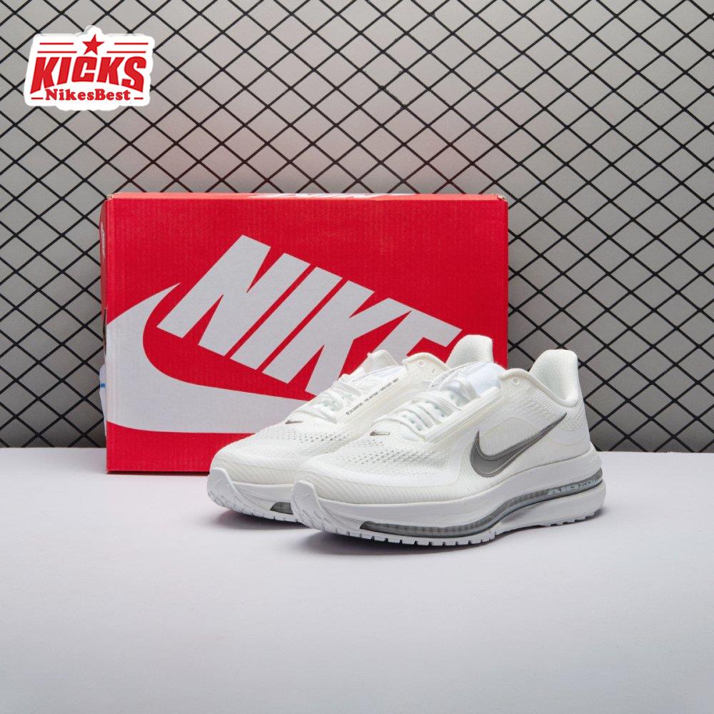 Nike Air Zoom Pegasus Premium White Metallic Silver Unisex