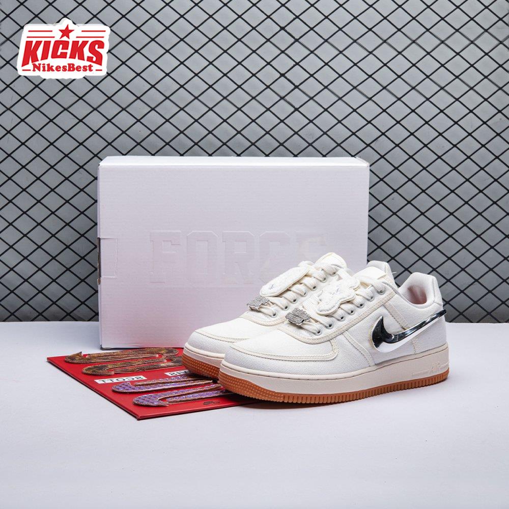 Travis Scott X Air Force 1 Sail Unisex