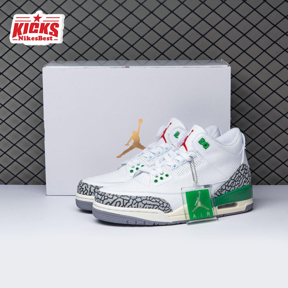 Air Jordan 3 Retro Lucky Green CK9246-136 Unisex