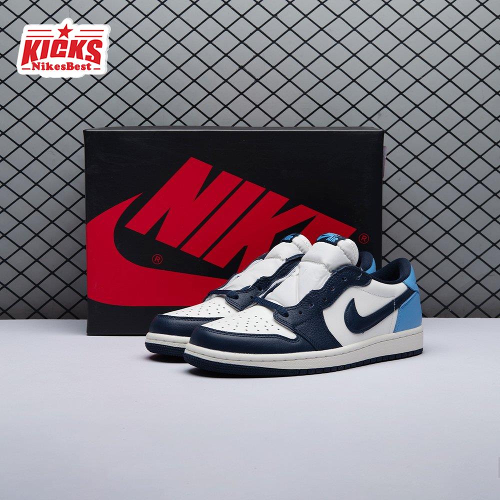 Air Jordan 1 Low OG Obsidian UNC CZ0790-400 Unisex