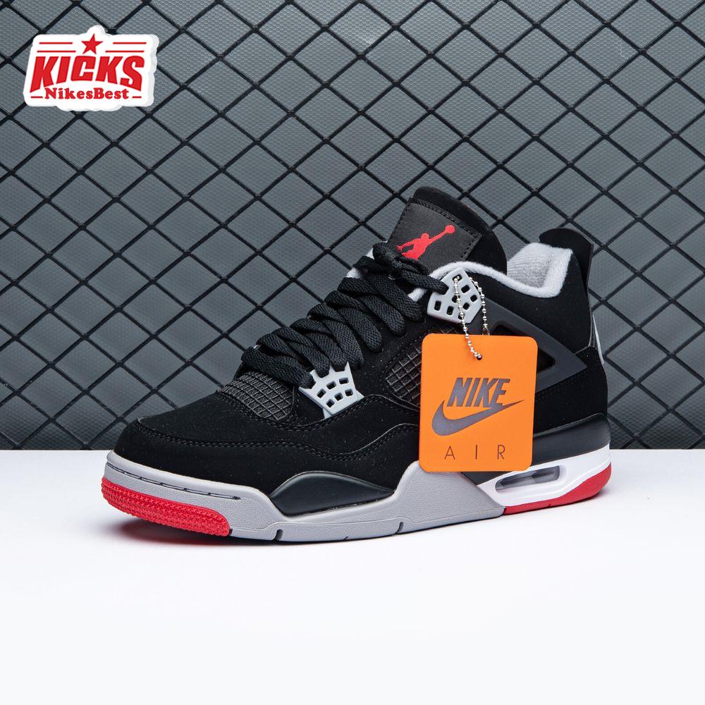 Air Jordan 4 Retro OG Bred 2019 Unisex