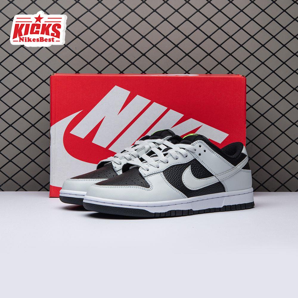 Nike Dunk Low Grey Panda Volt FD9756-001 Unisex