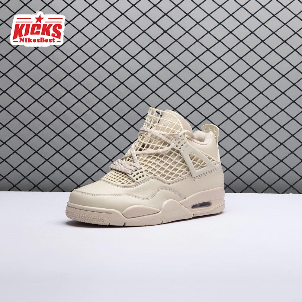 Air Jordan 4 Retro Net Rattan FN7251-200 Unisex