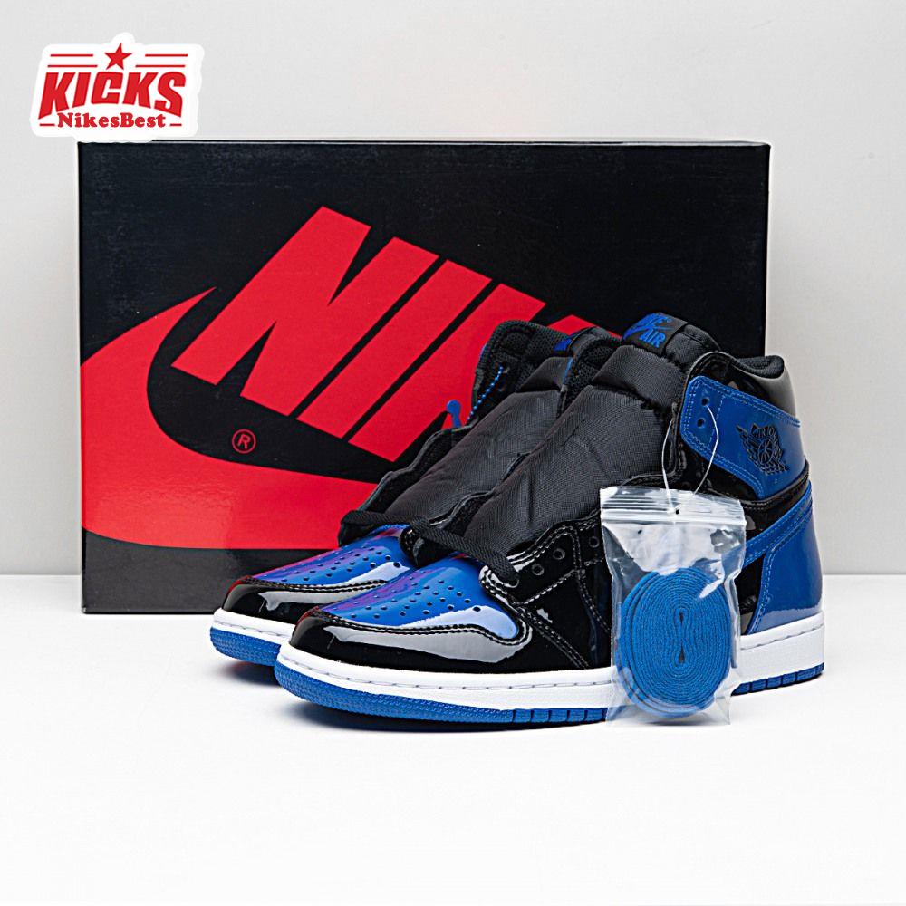 Air Jordan 1 High OG Patent Royal Men's