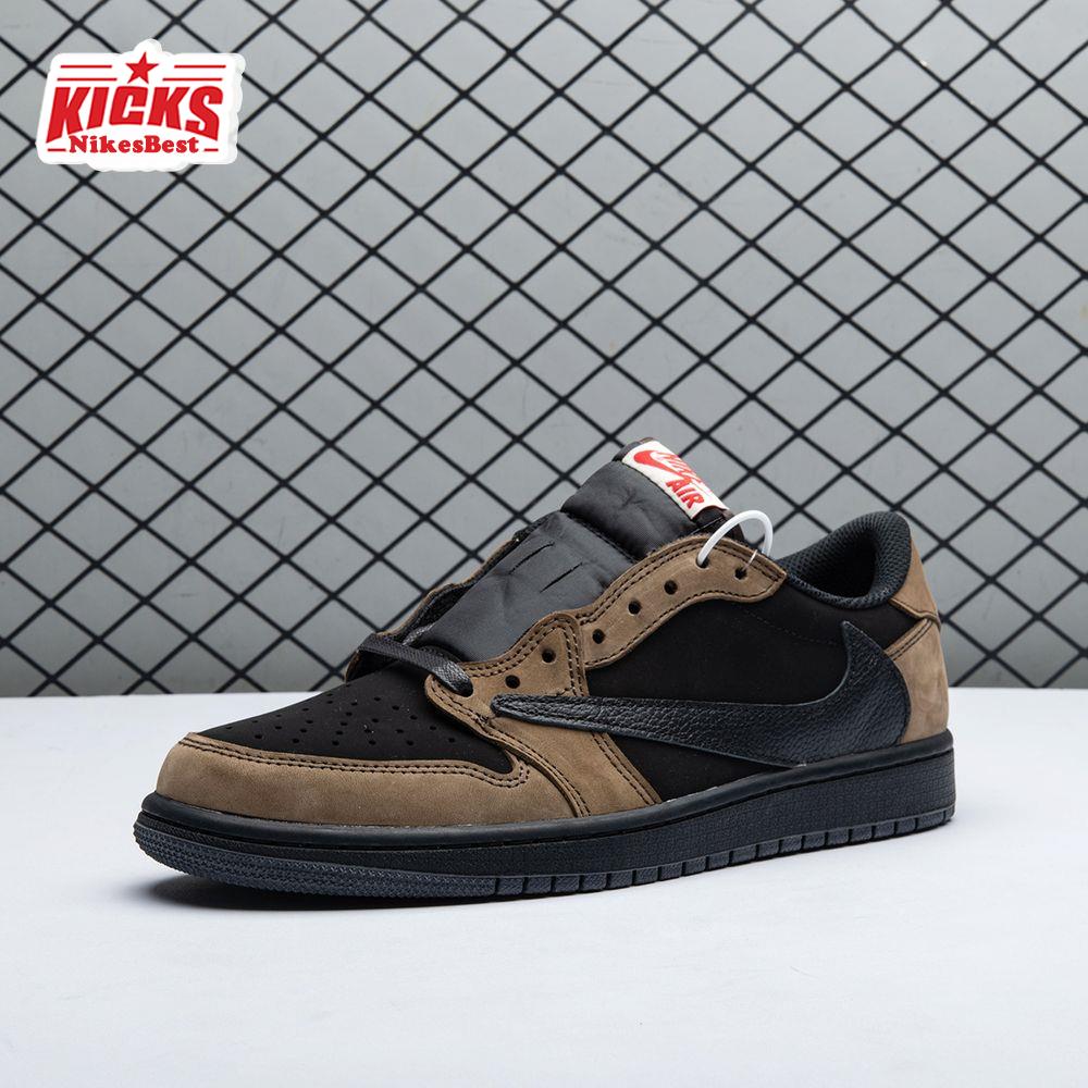 Travis Scott X Air Jordan 1 Low OG Velvet Brown DM7866 202 Unisex