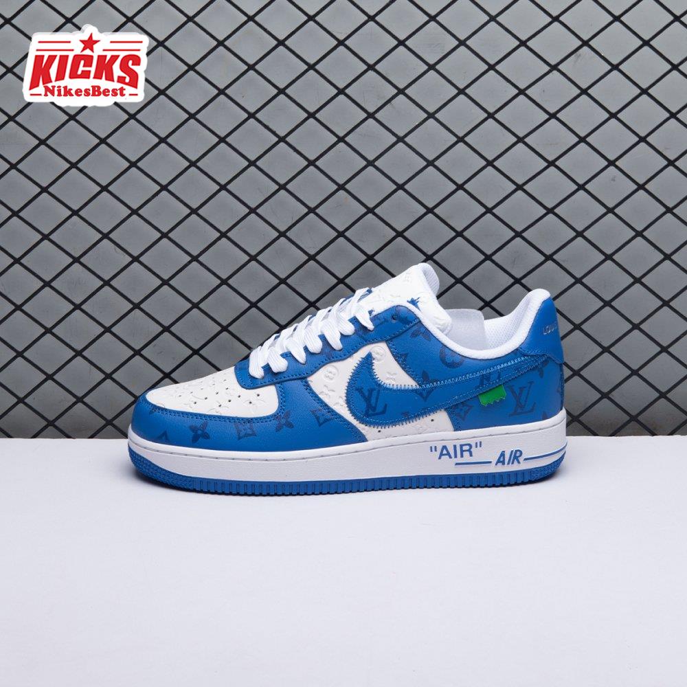 Nike Air Force 1 Low By Virgil Abloh White Royal Unisex
