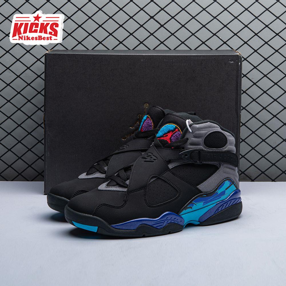 Air Jordan 8 Retro Aqua 305381 025 Men's