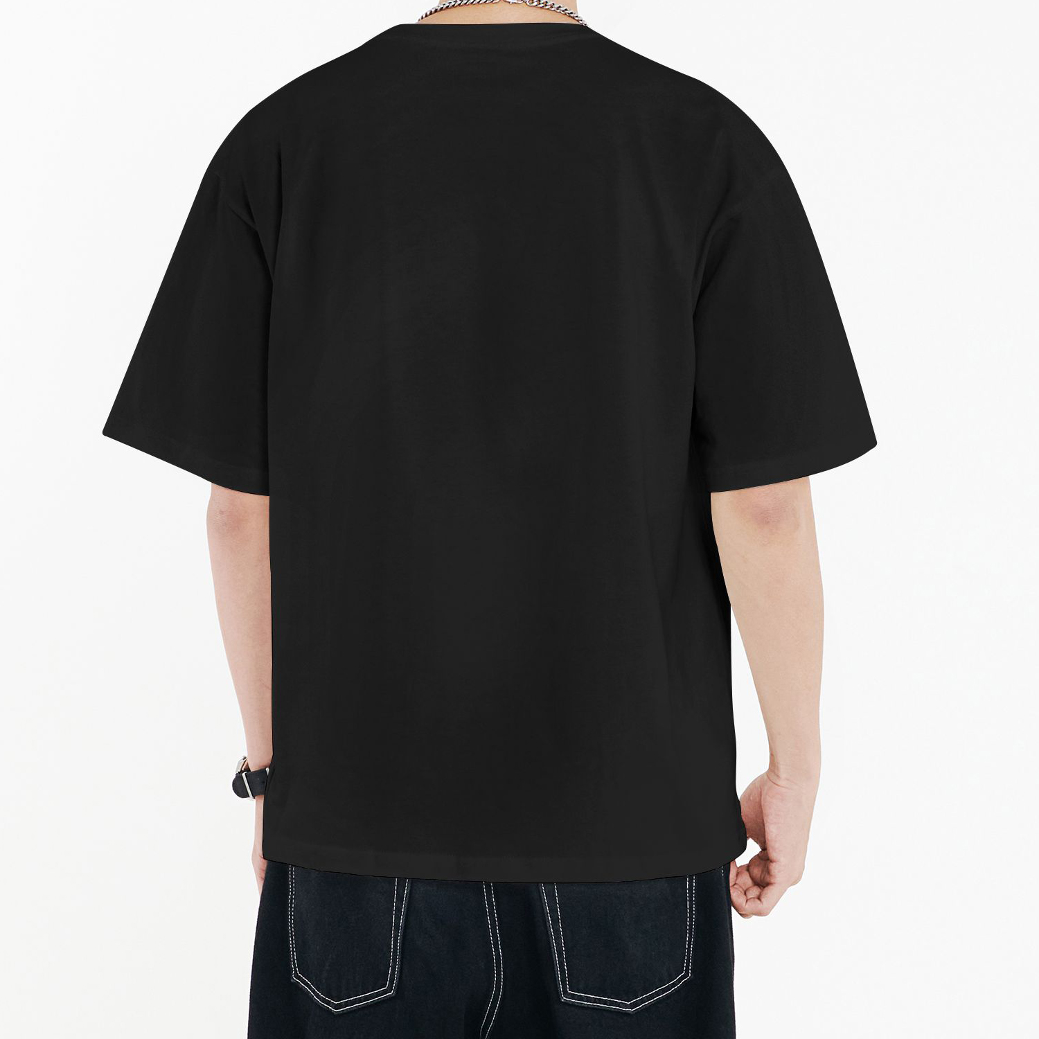 Starry Night Printed Short Sleeve T-Shirt