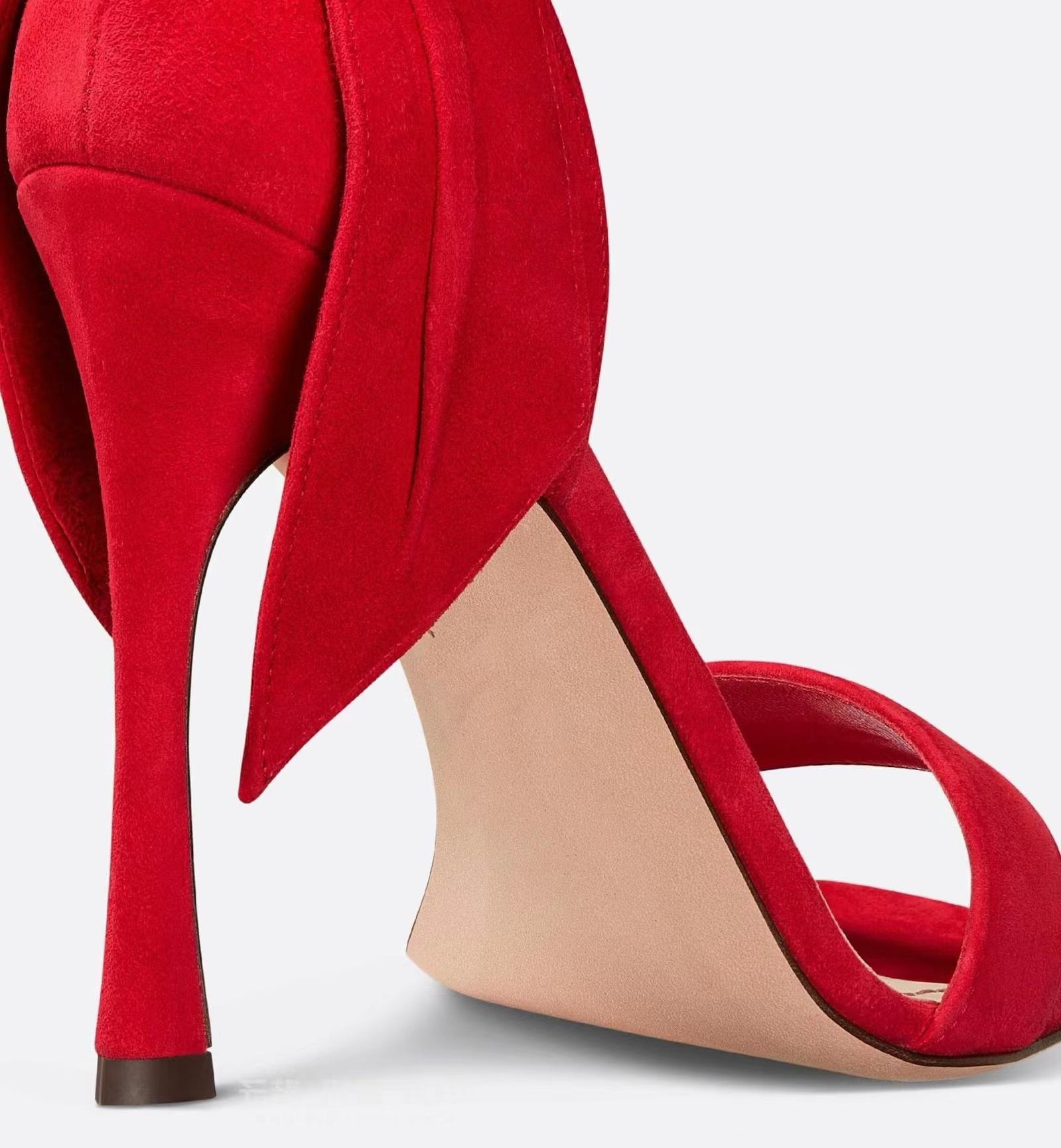 Satin pointed toe strappy high heels women's stiletto sexy hollow sandals