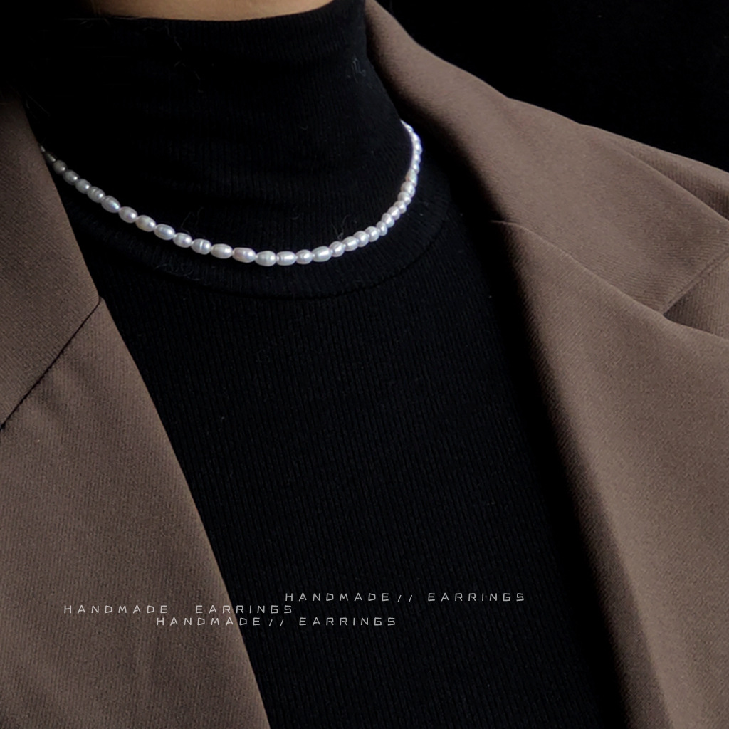 Tamsui precious plating 14K real gold elegant Japanese and Korean simple necklace temperament clavicle chain