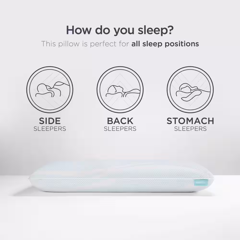 TEMPUR-PEDIC TEMPUR-Breeze ProLo Queen Pillow