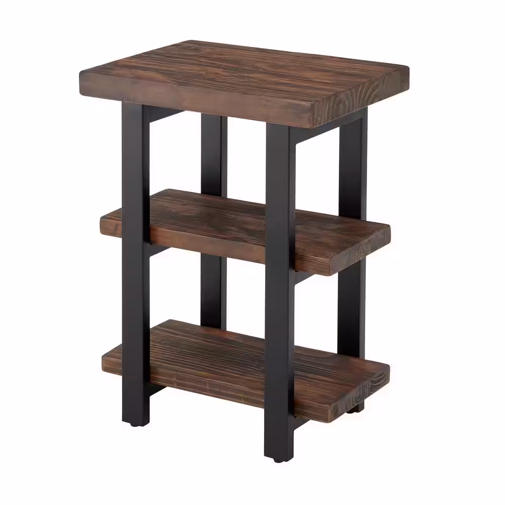 Alaterre Furniture Pomona Rustic Natural End Table