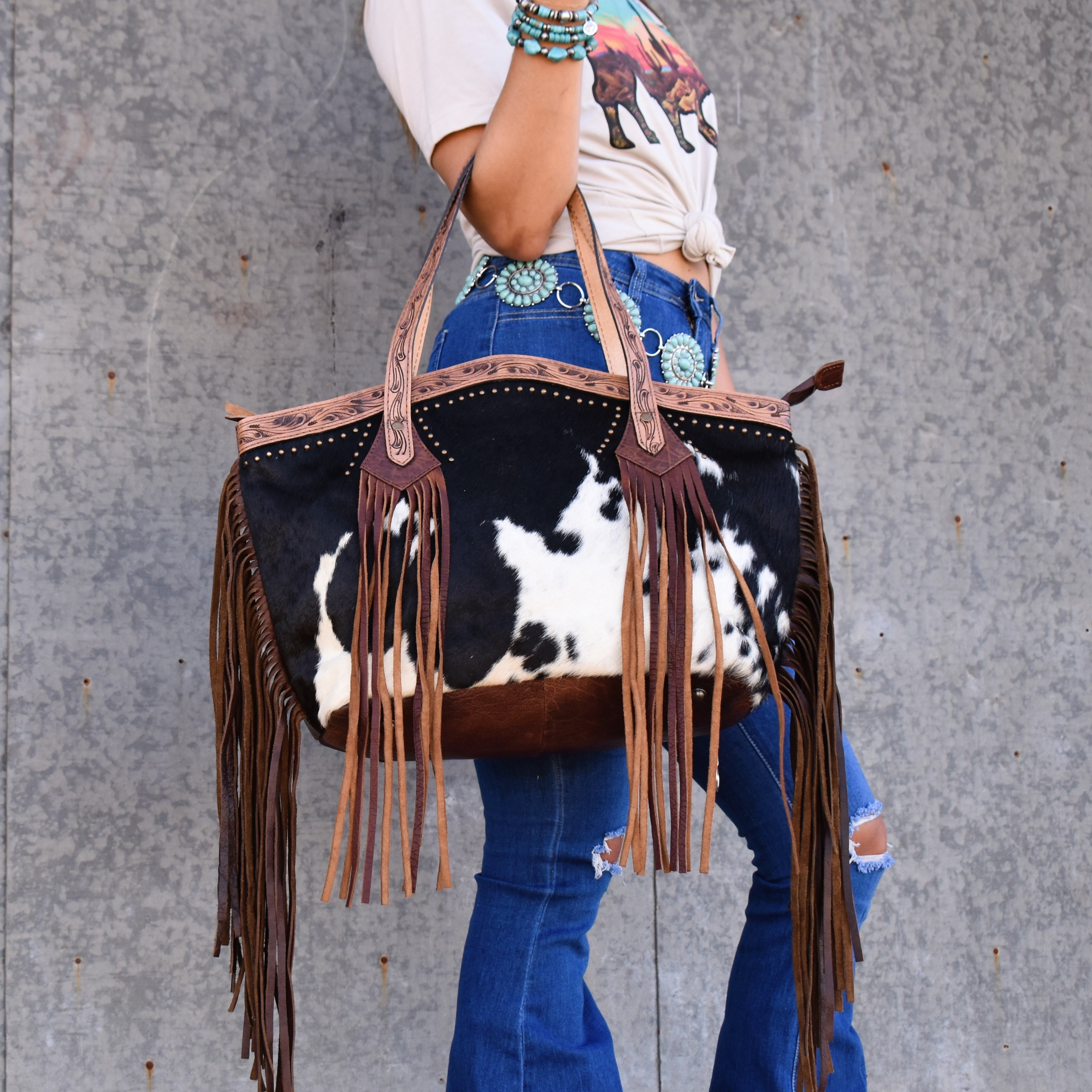Lone Ranger Large Leather Bag