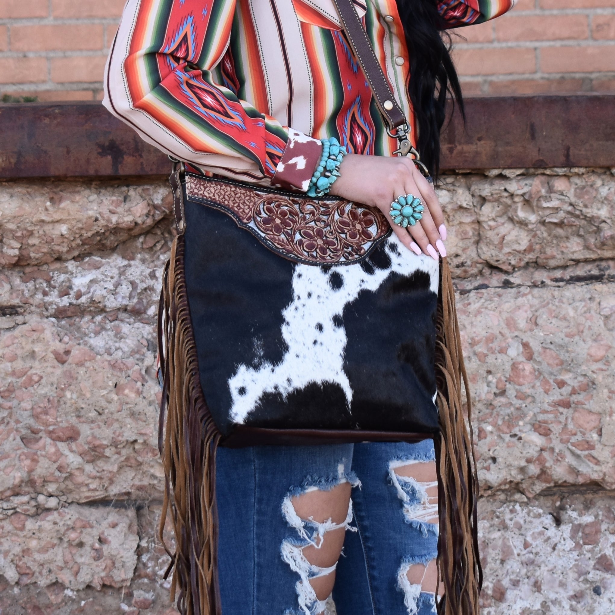 Miss Daisy Belle Tooled Bag*