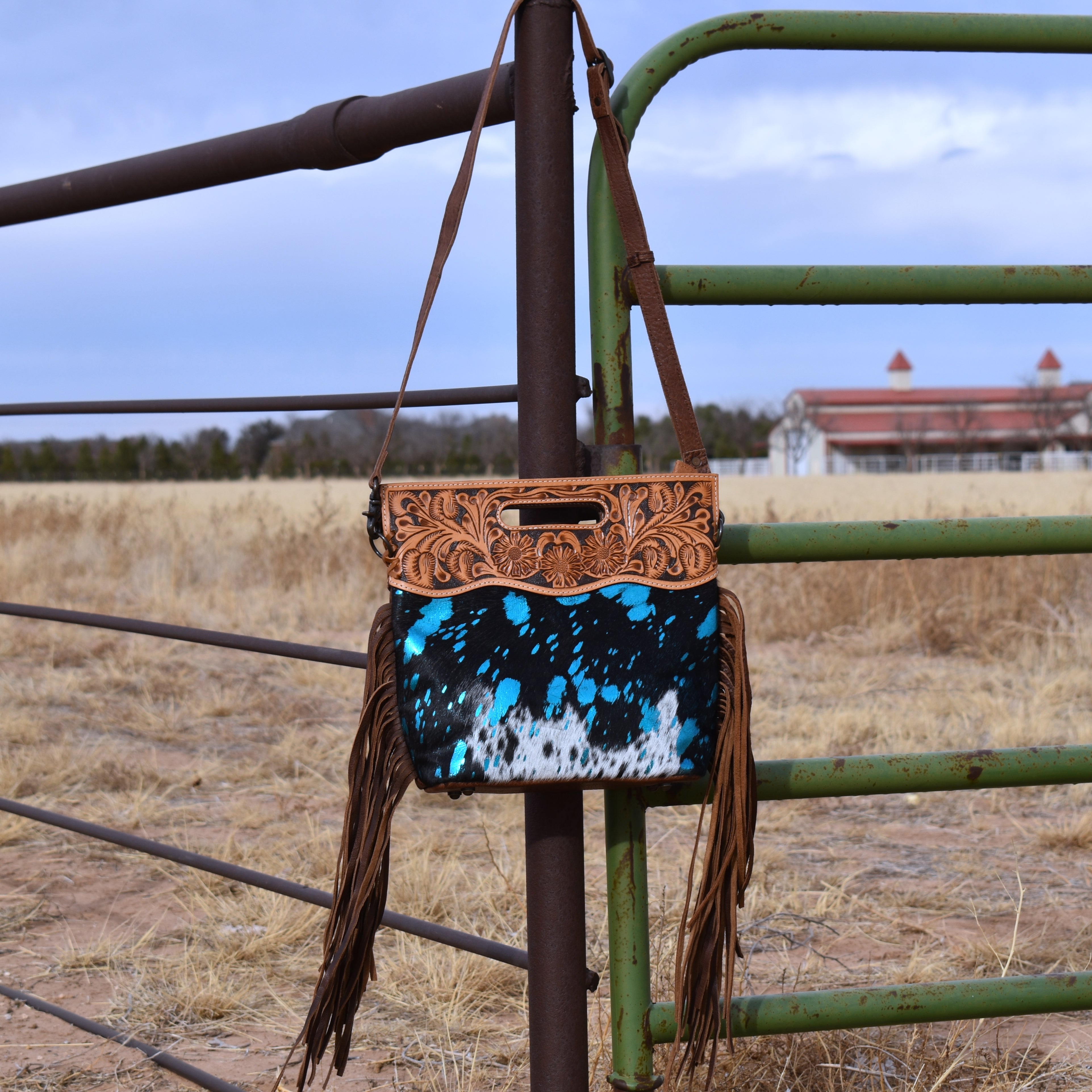 American Palomino Turquoise Purse