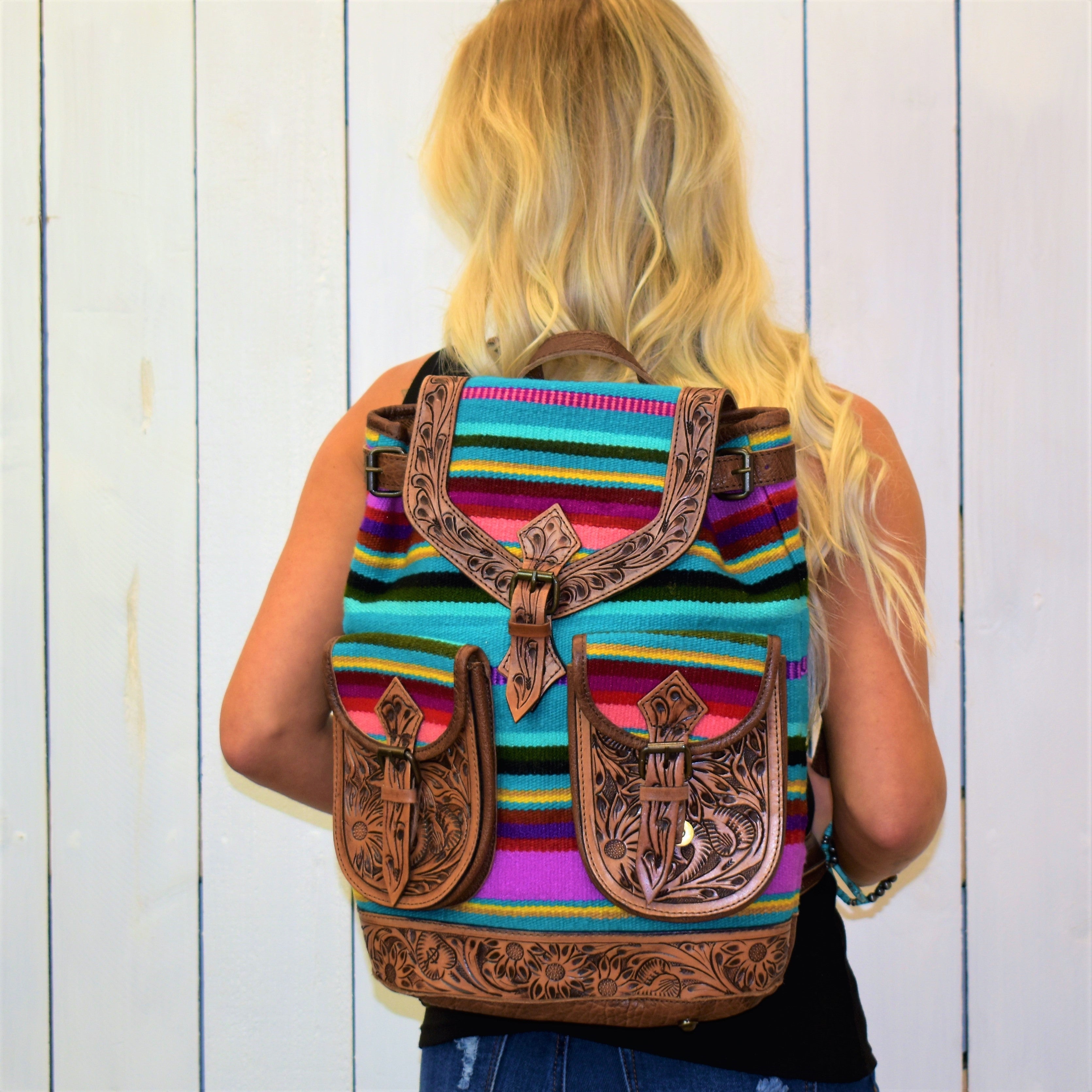 Sombrero Saddle Blanket Backpack
