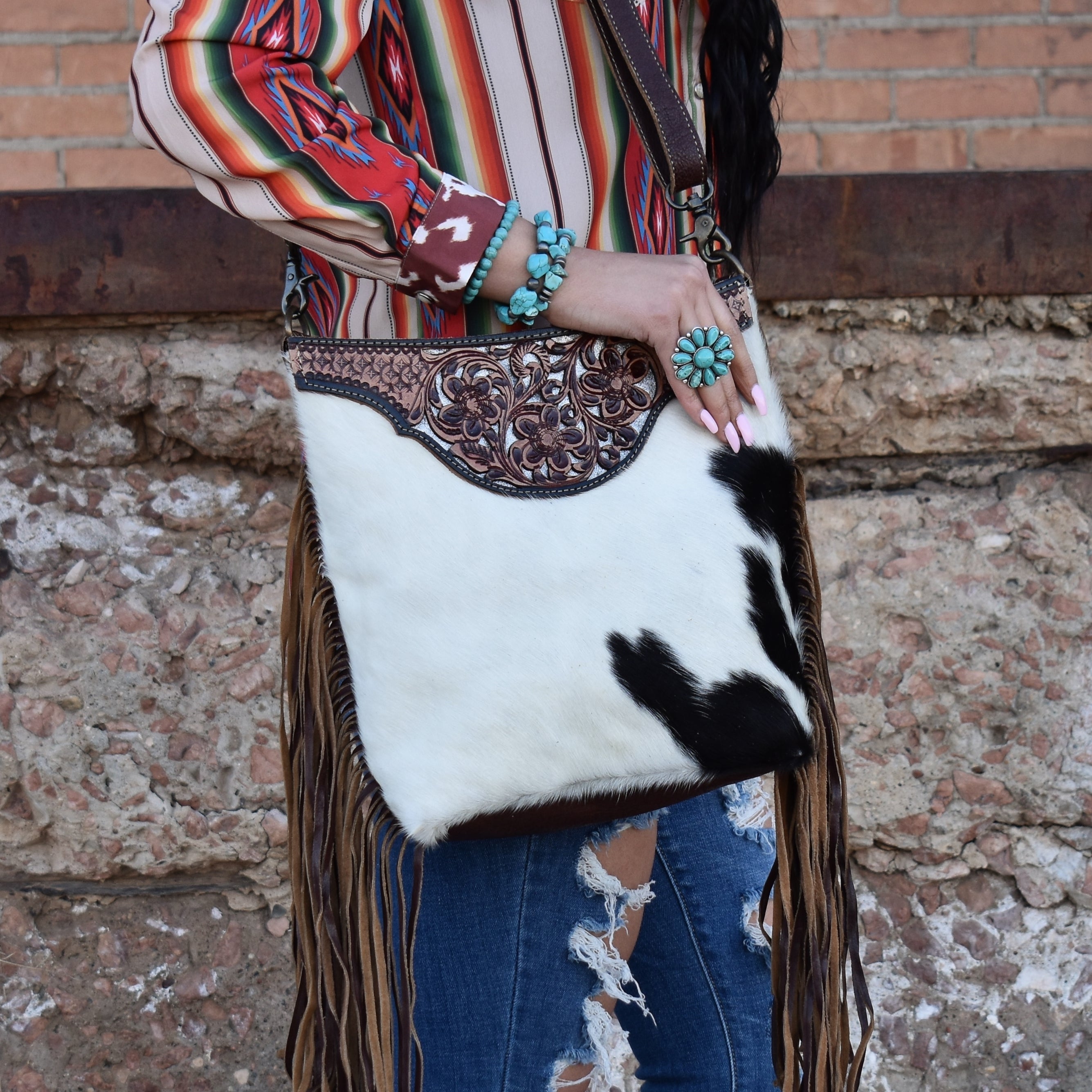 Miss Daisy Belle Tooled Bag*