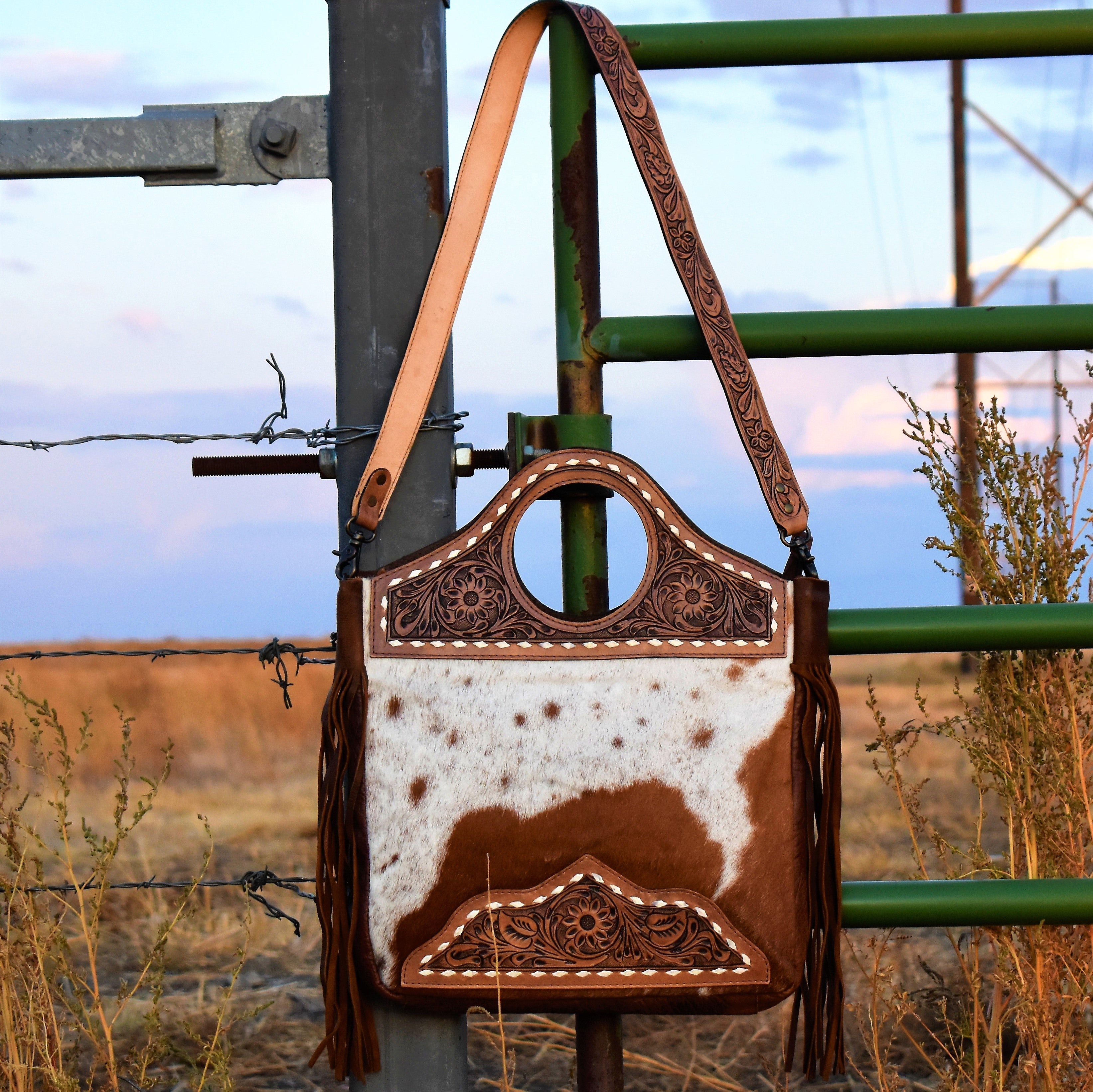 Bristol Brown Lariat Bag