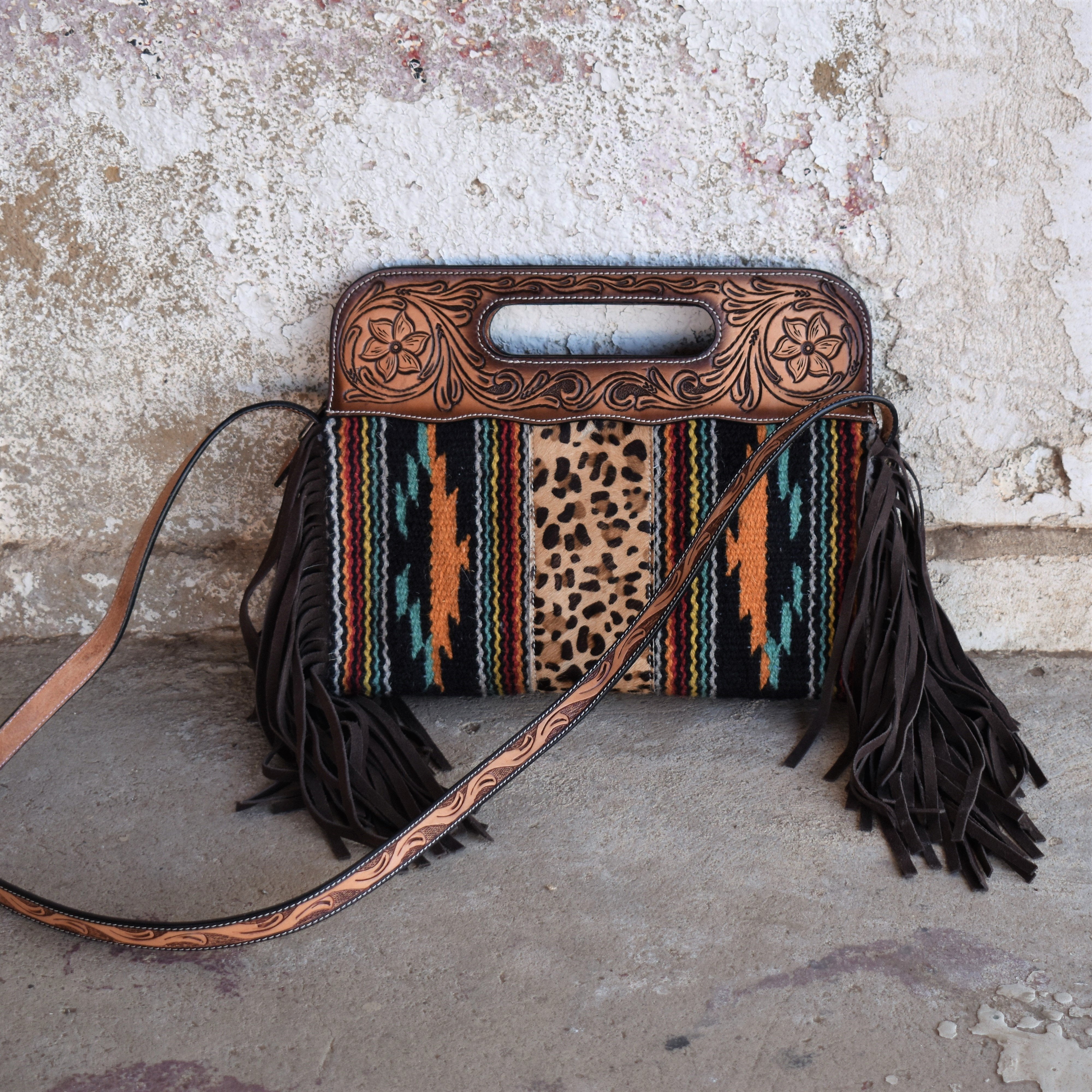 Wild Horses Clutch Bag