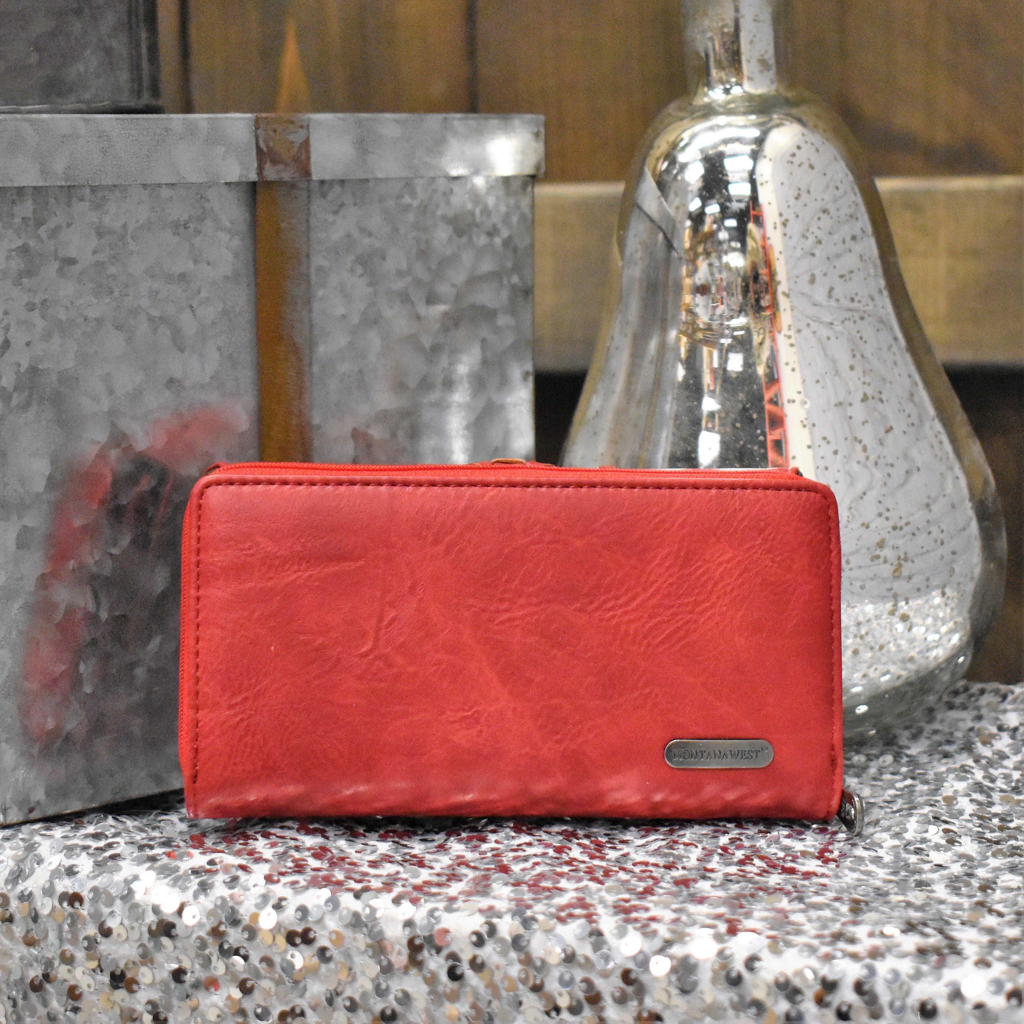 Carmine Corset Wallet