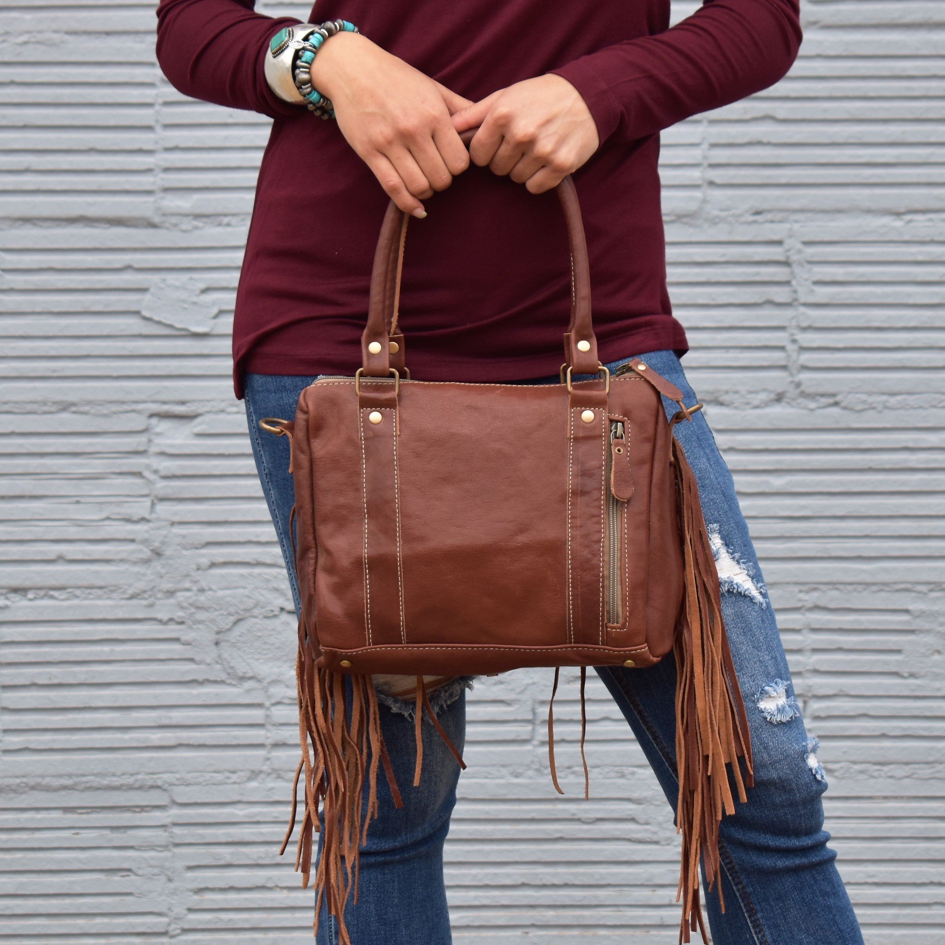 Blue Mercury Handbag