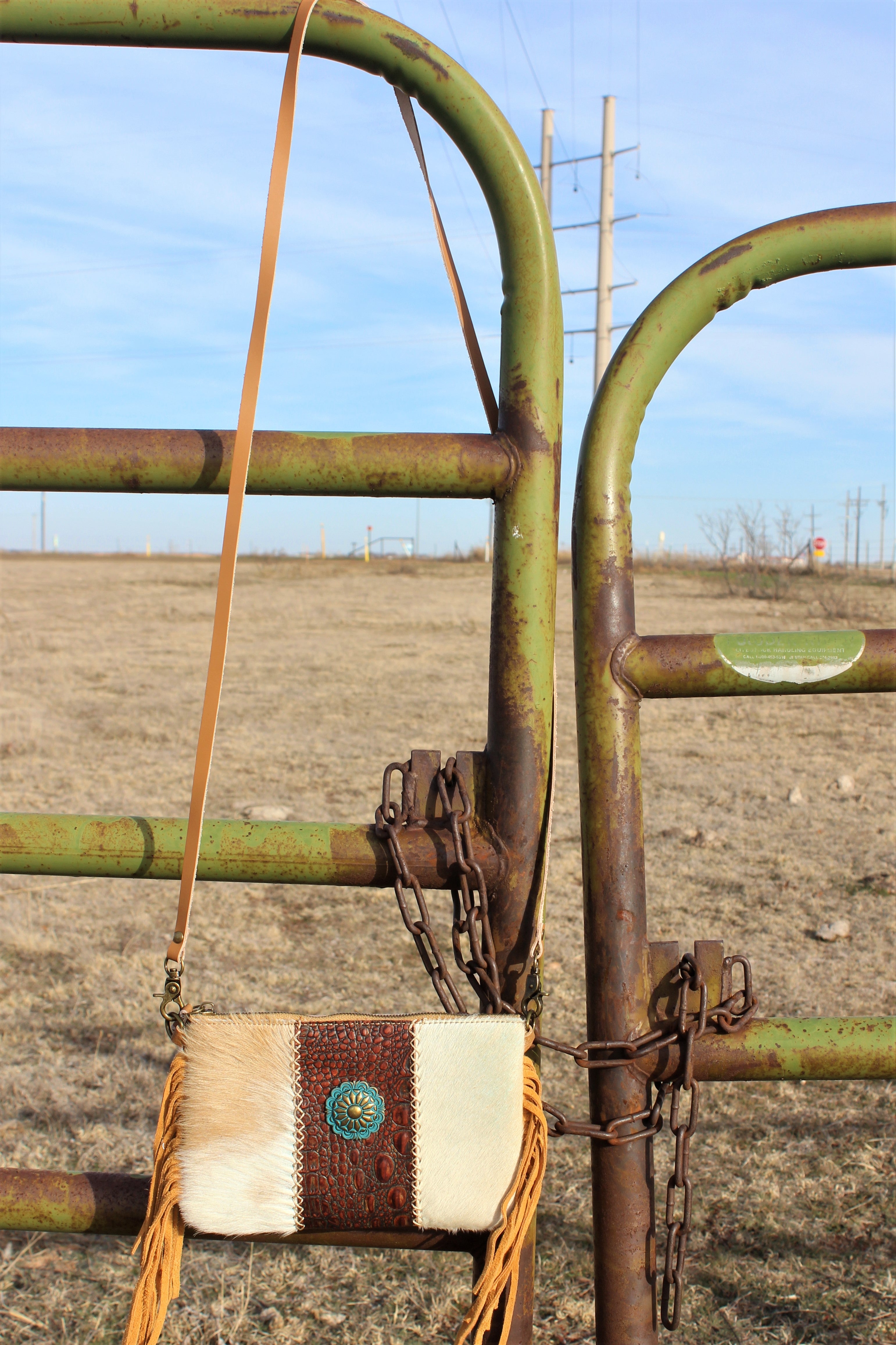 Turquoise Field Crossbody