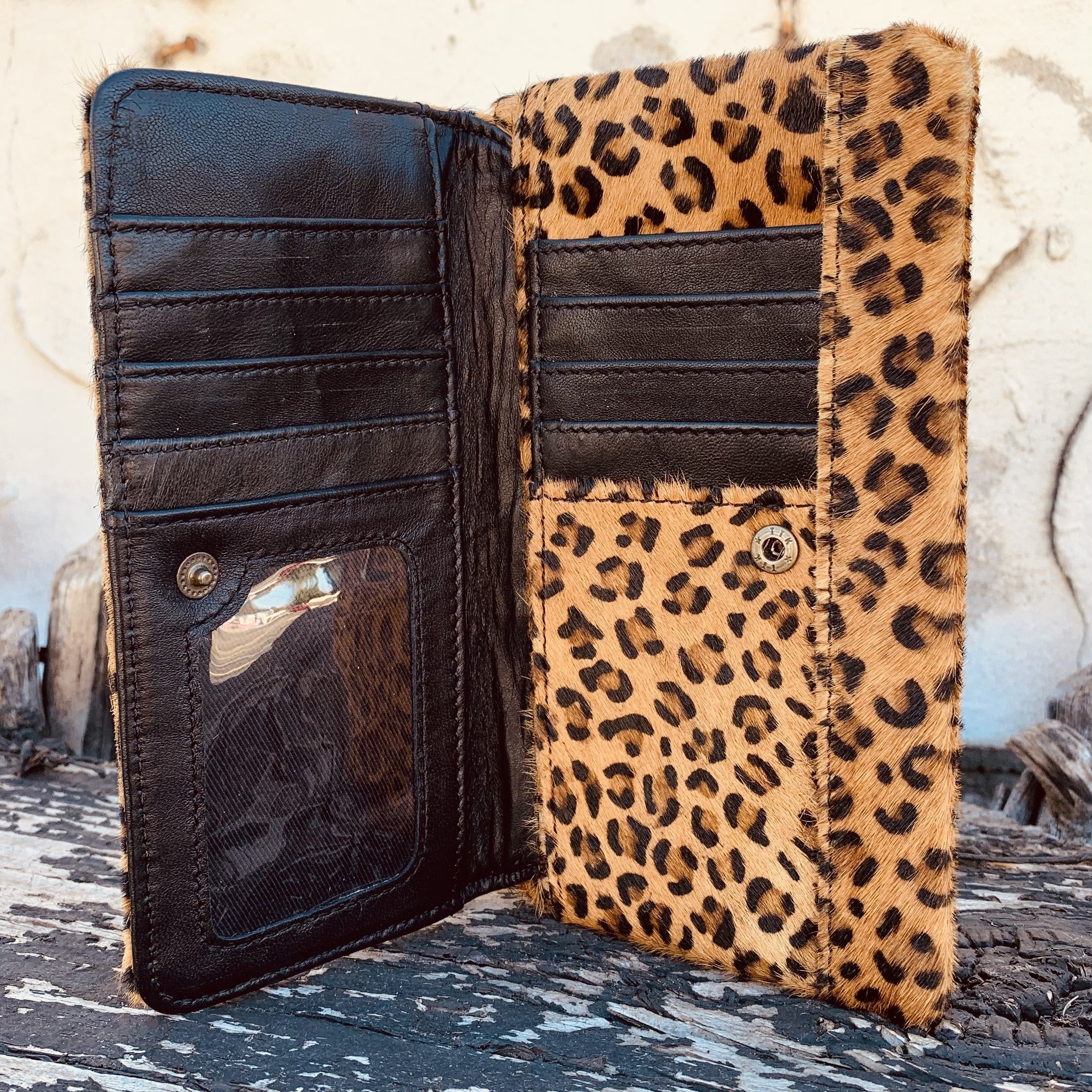 Wonder Leopard Hairon Wallet