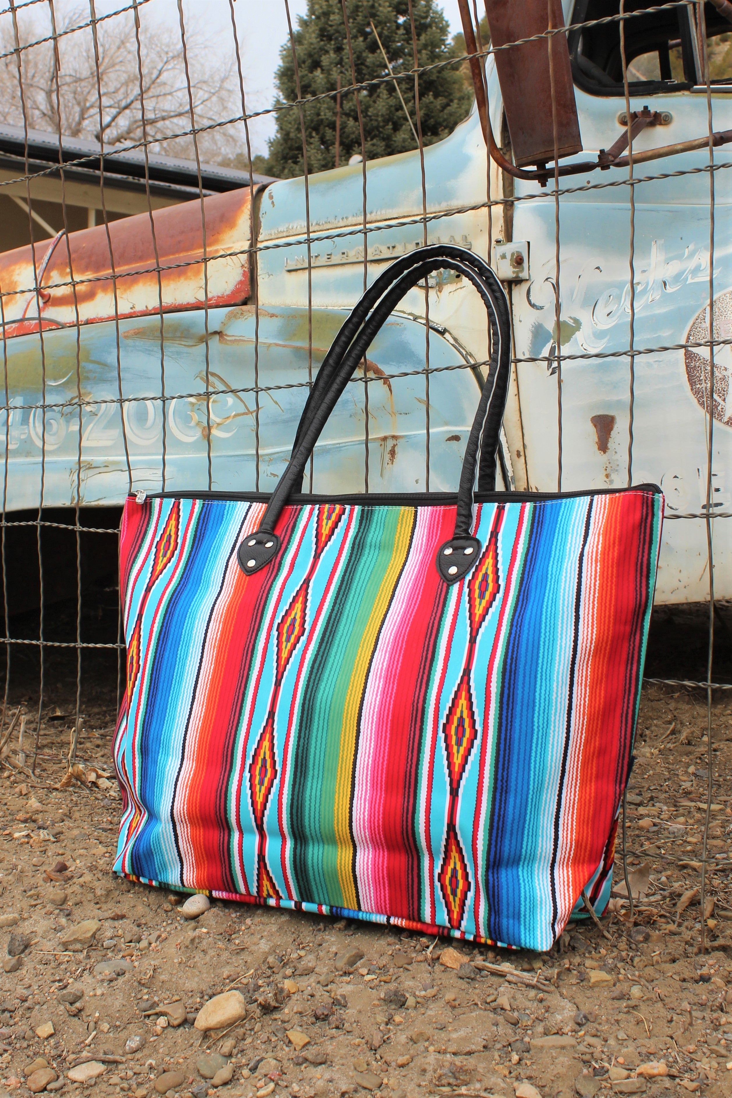 Santa Fe Serape Oversize Travel Tote