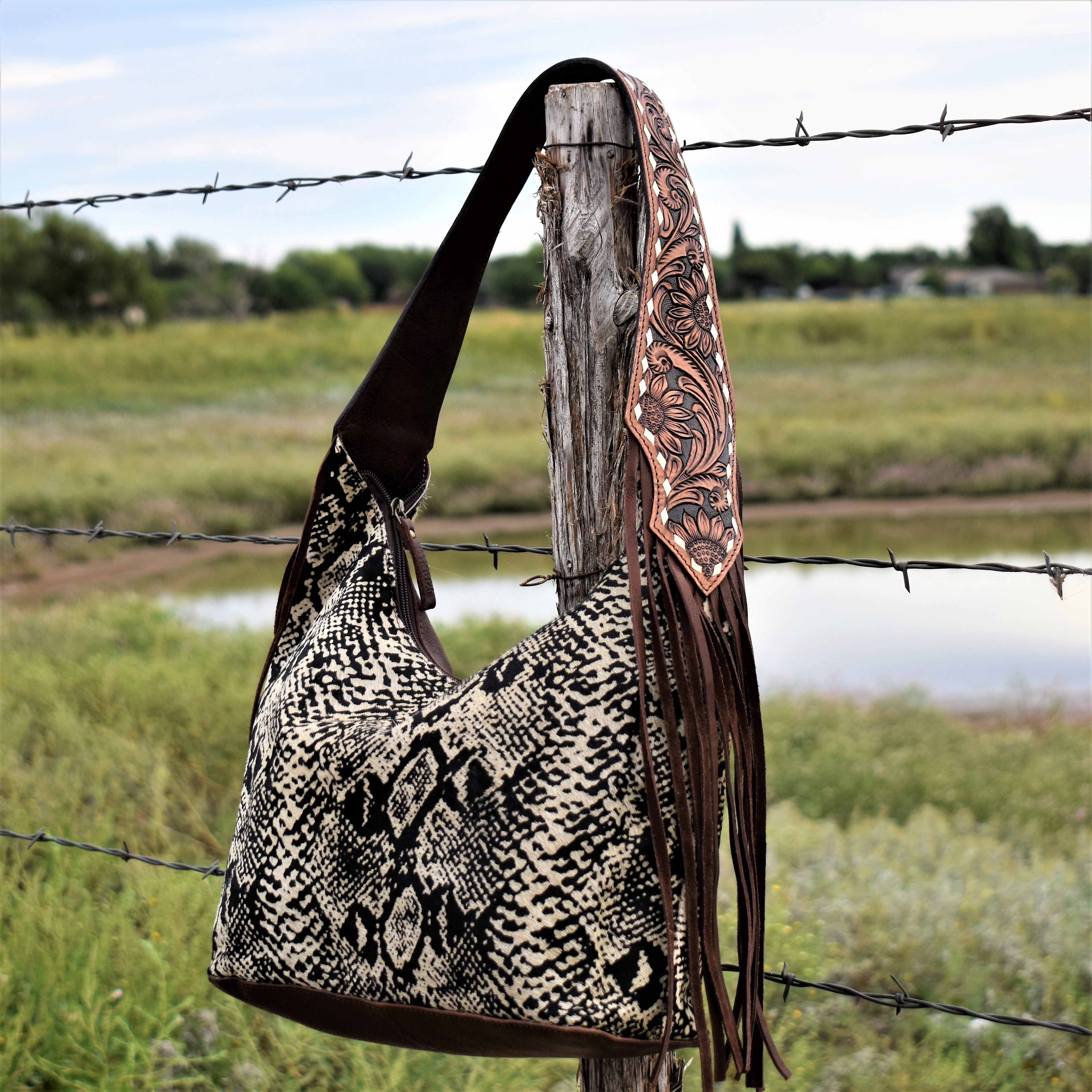 Python Loyal To Leather Bag