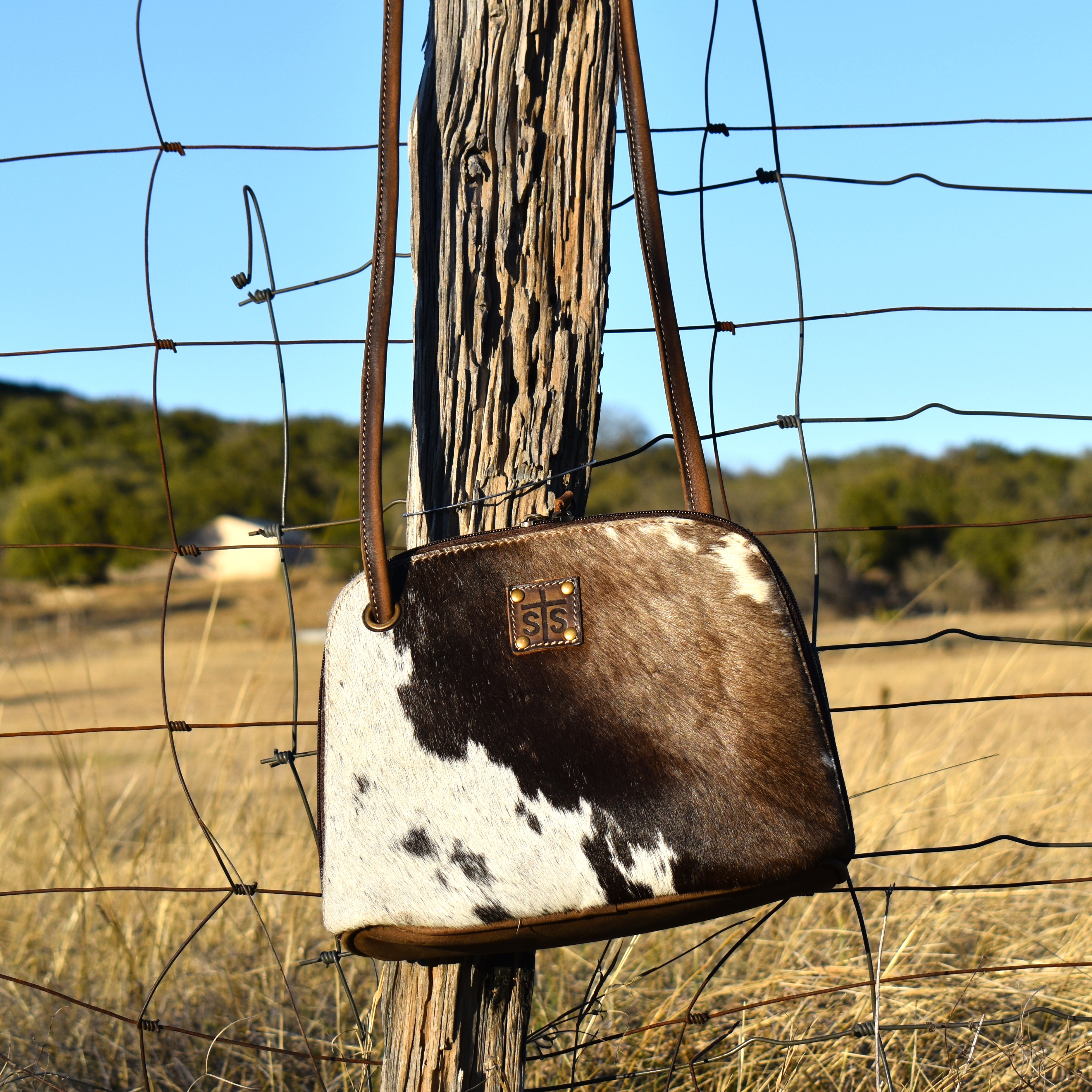 Classic Cowhide Crossbody