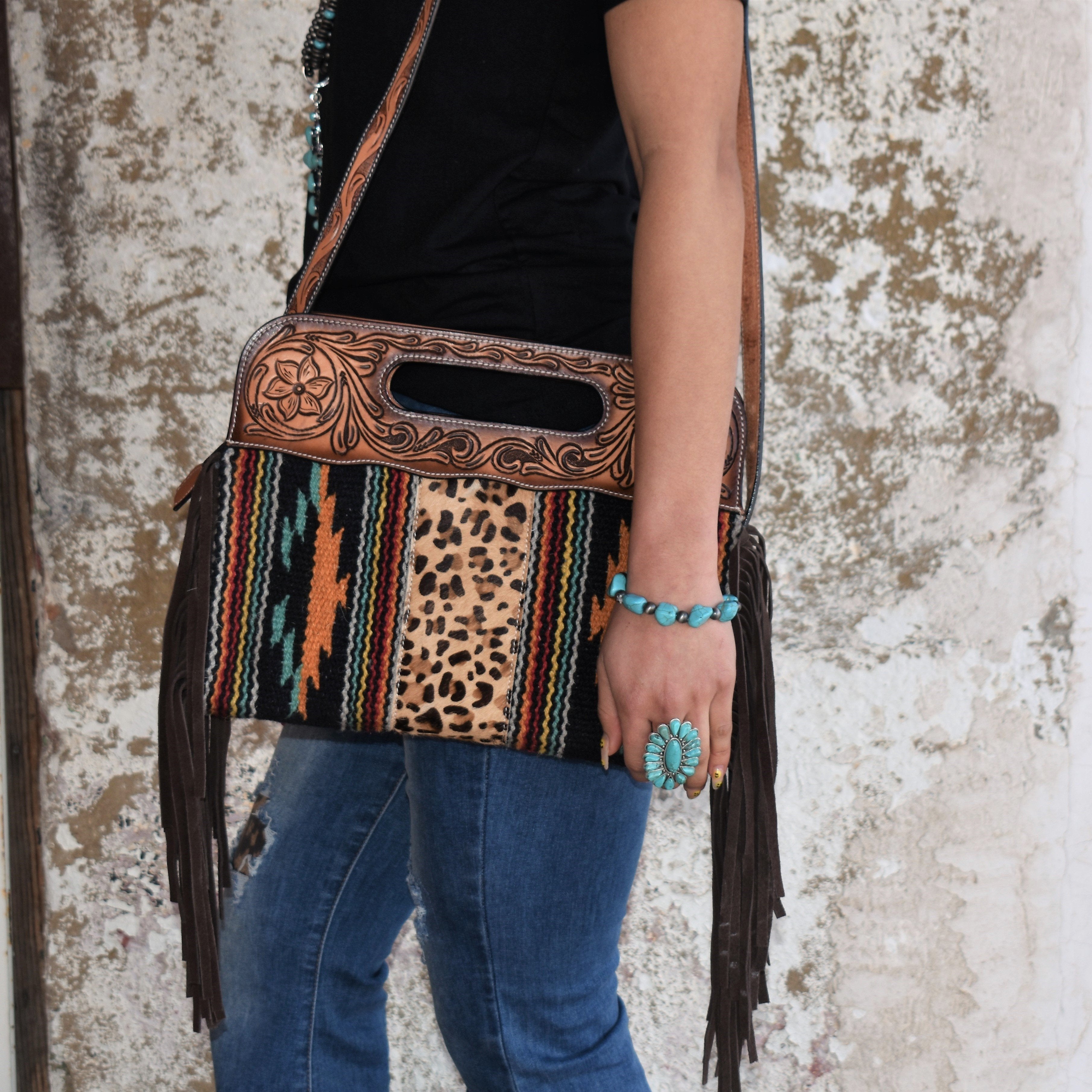 Wild Horses Clutch Bag