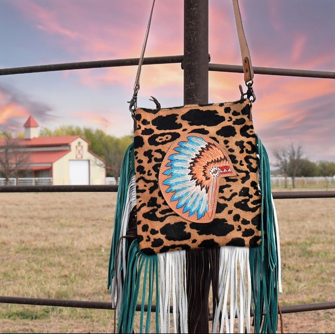 Jaguar Native Satchel Bag